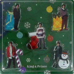 【中古】置物・装飾品 King ＆ Prince アクリルオーナメント 5個セット 「King ＆ Prince×セブンイレブン」 セブンネット限定