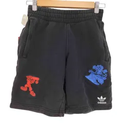 アディダス adidas キャラクター刺繍 ショートパンツ メンズ JPN：XS 