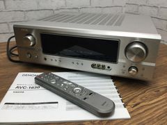 4116 【簡易動作確認済】DENON デノン AVサラウンドアンプ AVC-1630 AVアンプ 7chパワーアンプ D端子搭載 リモコン付き