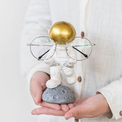 新品 グラスホルダー WHITE ダルトン メガネ置き 眼鏡 宇宙飛行士
