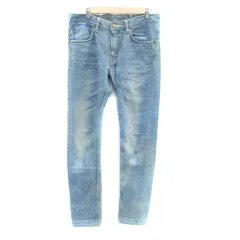 リー LEE デニムパンツ ジーンズ ストレートパンツ ロング丈 31 水色 ライトブルー /HO48