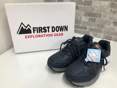 FIRST DOWN ファーストダウン スニーカー FDM0110  25cm ネイビーのサムネイル
