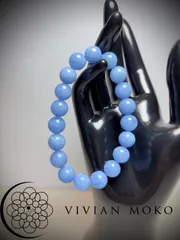 SALE‼️💎天然石   天使の石✨️ディープブルー   アクアマリン   ブレスレット   レディース＆メンズ   D460・D461・D462