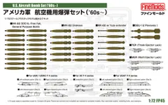 FP45 1/72 アメリカ軍 航空機用爆弾セット('60s~)