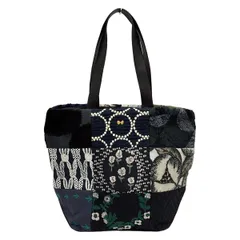 【1562】パッチワーク ハンドバッグ＊ミナペルホネン M✰ミナペルホネンのトートバッグ♡愛しのパッチワーク-166