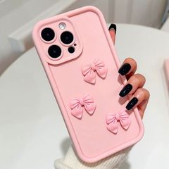 iPhone16 ケース スマホケースリボン ケース 耐衝撃 防?ケース マット加工 滑り止め iPhone 保護ケース 軽い おしゃれ かわいい ギフト プレゼント qicaimeigui03