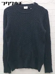 ◇ URBAN RESEARCH DOORS ニット 長袖 セーター サイズONE ネイビー レディース 【中古】 【1002802074776】