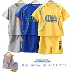 Tシャツ メッシュ 半袖 キッズ ハーフパンツ 上下セット ジャージ 子供 吸汗速乾 涼しい セットアップ 男の子 女の子 トレーニングウェア スポーツウェア ダンス 夏 M250328-118