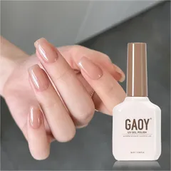【即日発送】GAOY ジェルネイル シアーカラージェル ゼリー ヌード 透明感あり 16ml UV・LED対応 ソークオフジェル ポリッシュタイプ セルフネイル（3054 メルティベージュ）のサムネイル