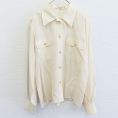YSL イヴサンローラン リヴゴーシュ トムフォード期 とろみシャツ 訳