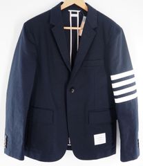 THOM BROWNE/トムブラウン 4bar テーラードジャケット ネイビー サイズ1 MJU490A 03788 415