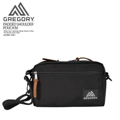 Gregory (グレゴリー) PADDED SHOULDER POUCH M (パデッド ショルダー ポーチ M) ショルダーバッグ クロスボディバッグ ナイロン 普段使い カジュアル ストリート アウトドア フェス 旅行 黒 ブラック 65380-1041