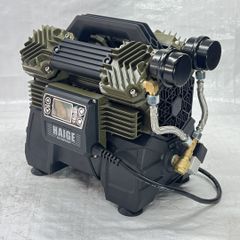 【コウ＆サラ PAPA様専用】【未使用品】【美品】 エアー コンプレッサー 100V 0.8Lタンク内蔵 オイルレス 最大圧力1.0MPa 静音 小型 軽量 HG-DC992 【454-1】