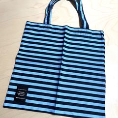 新品【マリメッコ】限定ストライプトートバッグ