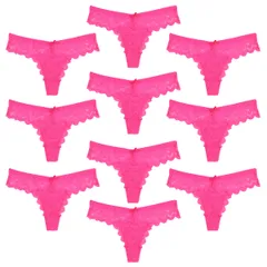 【10枚セット】総レースTバックショーツ レディース セクシー まとめ買い 上品 大人可愛い 下着 透け感 ランジェリー お得な選べるカラー 黒 白 赤 紫 青 rt-039