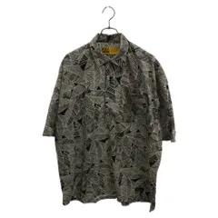 FAT (エフエーティー) 23SS LEAFOVER 総柄 半袖 シャツ ブラック F32311-SH20-ABのサムネイル