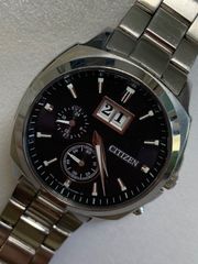 CITIZEN・シチズン☆H100 AT6050-54E電波ソーラーチタン腕時計 - メルカリ