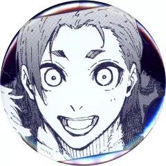 【中古】バッジ・ビンズ 御影玲王(モノクロ/口開け) 「ブルーロック展 推しキャラバッジコレクション Vol.2 御影玲王」