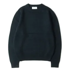 LITHIUM HOMME リチウムオム ニット サイズ:42 現行モデル CARIAGGI カシミヤ ウール クルーネック ニット セーター 7GG CARIAGGI CASHMERE CREW-NECK KNIT トップス グリーン【メンズ】のサムネイル