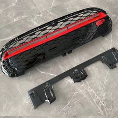 送料無料 MINI F55/F56/F57用 JCW GP風 フロントグリル 赤スポーツ仕様 ABS製CYB105人気注目