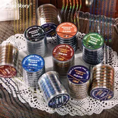 MT499 鎖 チェーン ライン 装飾 飾り PET コラージュ 素材 マスキングテープ マステ コラージュ シール コラージュシール コラージュ素材 紙もの 手帳 日記 ジャンクジャーナル 海外 紙モノ 紙物