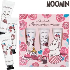 ハンドクリーム MOOMIN ムーミン ギフト 3本セット プレゼント レディース 手荒れ 安い 女性 おすすめ おしゃれ かわいい 人気 香り 出産 祝い 内祝い 母の日