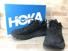 【中古】 箱有 HOKA ONE ONE ホカオネオネ ANACAPA LOW GTX ブラック US9.5 111424998