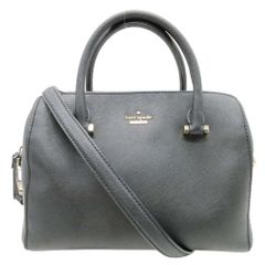 良品 kate spade ケイトスペード キャメロンストリート 2WAY ショルダーバッグ ハンドバッグ レザー カバン 鞄 PXRU7951 黒 ブラック  レディース 古着 中古 USED