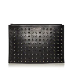 サンローラン スタッズ ブラック レザー メンズ SAINT LAURENT【219-74481】のサムネイル