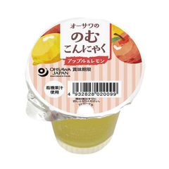 オーサワの のむこんにゃく アップル＆レモン 125g