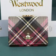 【美品】ヴィヴィアンウエストウッド コンパクト 二つ折り チェック柄 財布 楽天市場】Vivienne Westwood ヴィヴィアンウエストウッド小銭