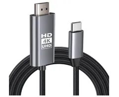 4K USB Type-C HDMI変換ダプター　ケーブルアダプタ-2M