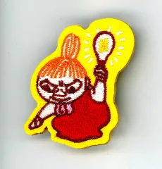 【中古】バッジ・ピンズ A.リトルミイ 「ムーミン 刺繍ピンバッジ MU25SU」