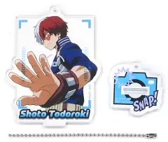 【中古】雑貨 轟焦凍 ダブルアクリルプレートキーホルダー～ヒーロースナップ～ 「僕のヒーローアカデミア」