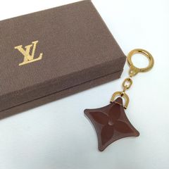 未使用】ルイヴィトン キーホルダー モノグラム ノベルティ ゴールド