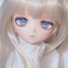 すずりっこ】 imomodoll miko カスタムヘッド まつげさん - メルカリ