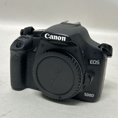 【浜館64-527】 【店舗併売品】 Canon キヤノン　EOS 500D デジタル一眼レフカメラ　デジカメ カメラ デジイチ ボディ 【中古品】