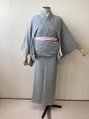 2025年最新】色無地 着物 グレーの人気アイテム - メルカリ