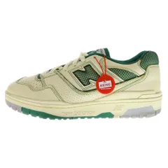 New Balance (ニューバランス) ×Aime Leon Dore BB550 AY1 エメレオンドレ バスケットボールシューズ ローカットスニーカー イエロー/グリーン US8.5/26.5cm BB550AY1