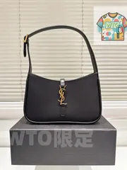 【今日WTO】Cute YSL キュートイエスラン スムースレザー アリアンドバッグ-WTO輸入-XR38