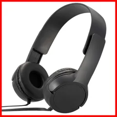 AudioComm ステレオヘッドホンH125 ブラック オーム電機 HP-H125N-K 03-2281 OHM