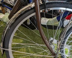 パナソニック純正　電動アシスト自転車　ビビ　ティモ　ギュット　泥よけ　フェンダー　前後セット　フロント　リアのサムネイル