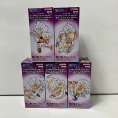 【瀬戸店】未開封　ワンピース　ワールドコレクタブルフィギュア　ーモンキー・Ｄ・ルフィ　ギア５　SPECIALｰ　メタリックカラーver. 全５種セット【703-4413】