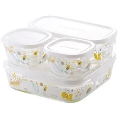 未使用品　iwaki　耐熱ガラス食器　密閉クリアパック　8個まとめセット 未使用品 iwaki 耐熱ガラス食器 密閉クリアパック 8個まとめ