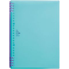 （まとめ買い）キングジム リングノート テフレーヌ ネオ B5 緑 9855TTENE-002 【5冊セット】
