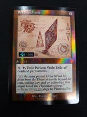 MTG 危険な櫃　ダブルレインボウ　FOIL　シリアル　428/500 設計図