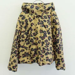 ソニアリキエル SONIA RYKIEL リバーシブル ダウン ジャケット レオパード 総ロゴ フーディー [x962817]のサムネイル