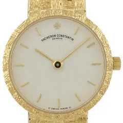 ヴァシュロン・コンスタンタン VACHERON CONSTANTIN メッシュドール 腕時計 YG クォーツ シルバー レディース 【中古】のサムネイル