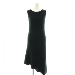 バナナリパブリック BANANA REPUBLIC ノースリーブニットワンピース XS ブラック /DO ■OS ■FR