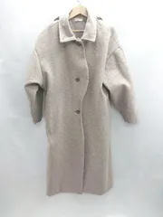 ◇ ⊇ VANNIE U ヴァニーユー ケープ取り外し可能 長袖 ロングコート サイズF グレージュ レディース E  【1501160044303】のサムネイル